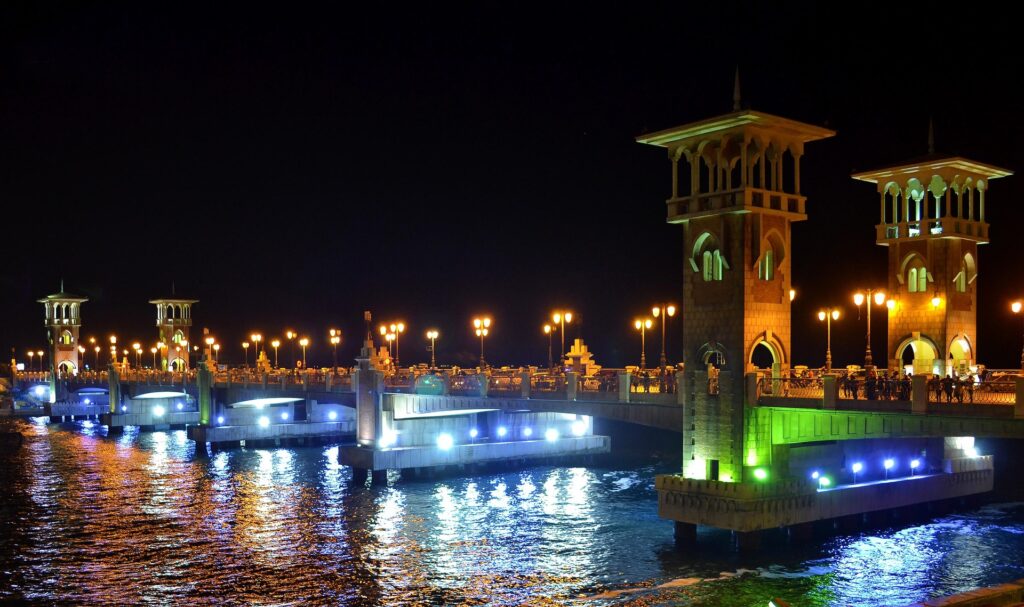 Stanley-Brücke in Alexandria, Ägypten
